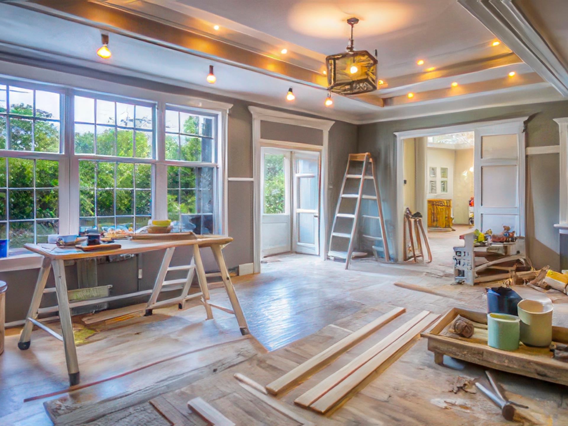 Luxury home interior