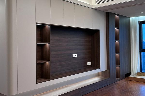 Living room renovation