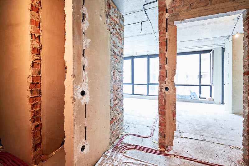 Before outdoor renovation