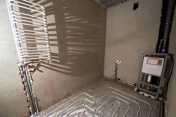 Before bathroom renovation