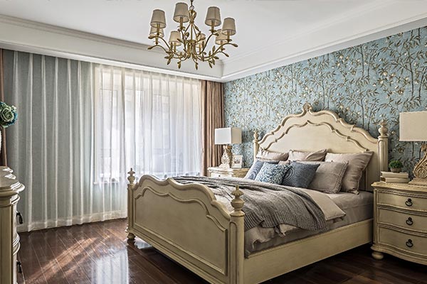 Classic elegant bedroom