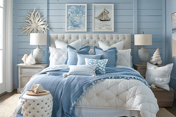Coastal bedroom