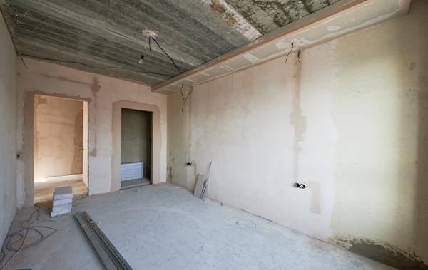 Before bedroom fitout