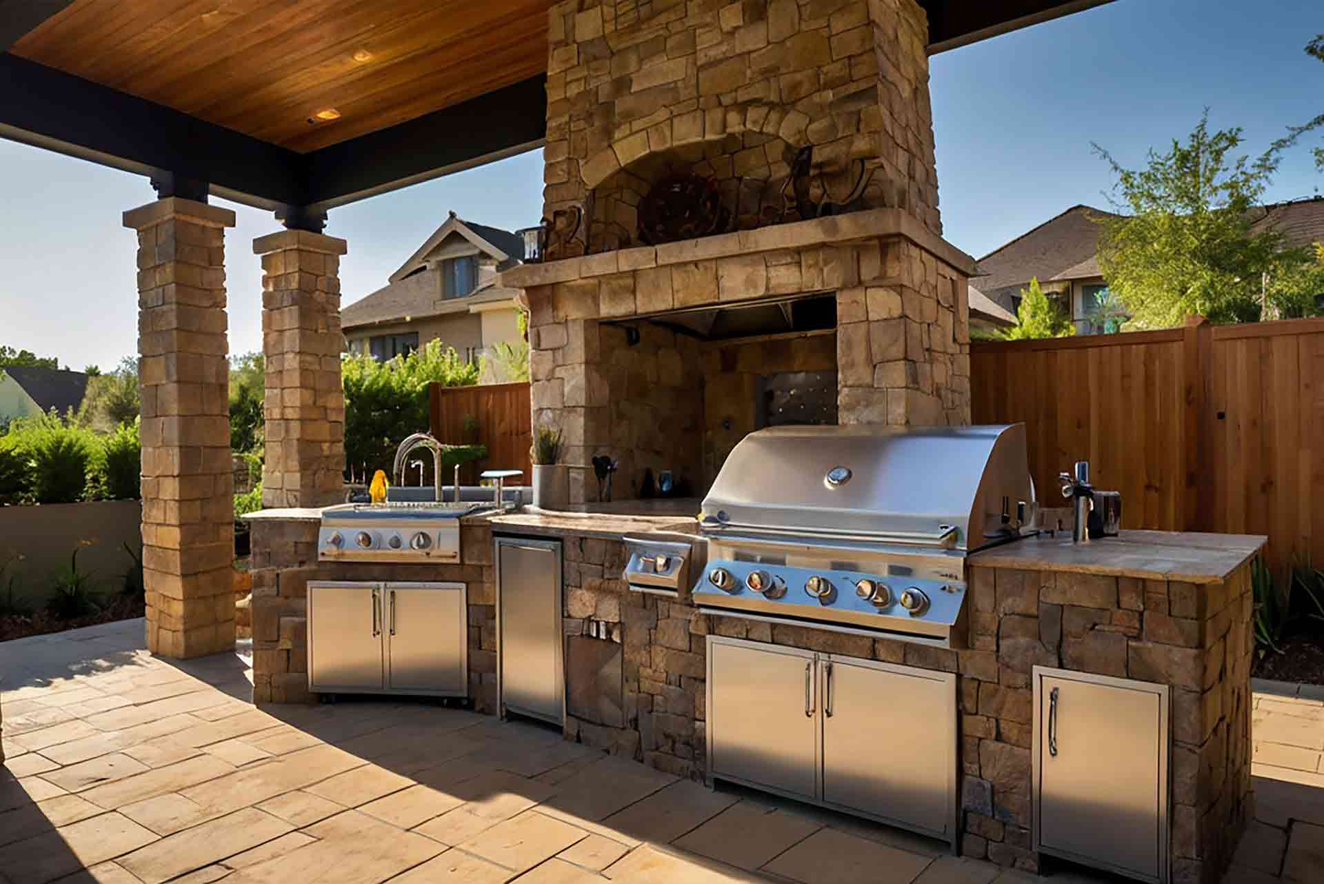 Outdoor entertaining