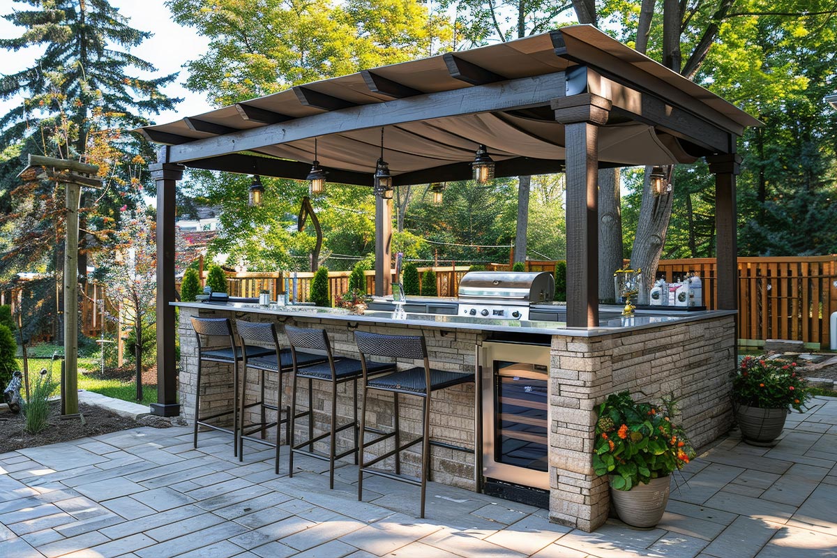 Outdoor alfresco main view